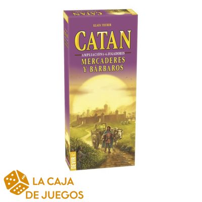 CATAN AMPLIACIÓN MERCADERES Y BÁRBAROS