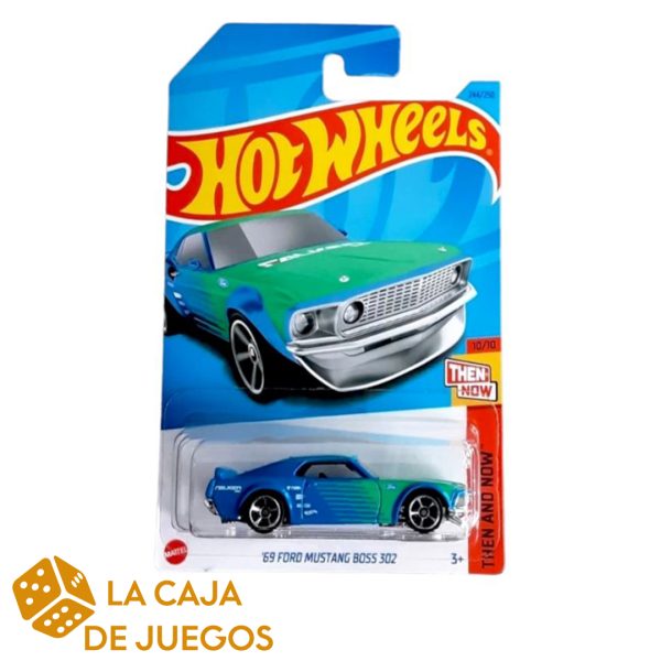 HOTWHEELS BÁSICO 69 FORD MUSTANG BOSS 302