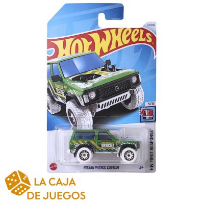 HOTWHEELS BÁSICO NISSAN PATROL CUSTOM 2
