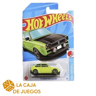 HOTWHEELS BÁSICO 73 HONDA CIVIC CUSTOM1