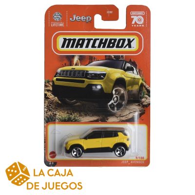 MATCHBOX BÁSICO JEEP AVENGER