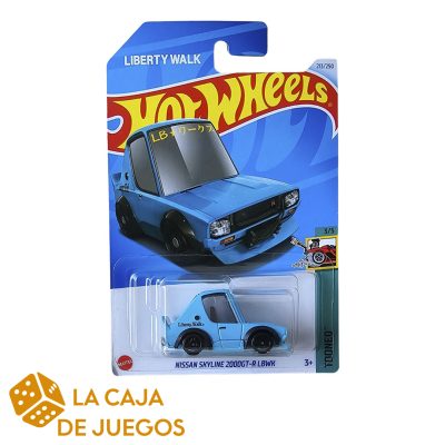 HOTWHEELS BÁSICO NISSAN SKYLINE 2000GT-R LBWK