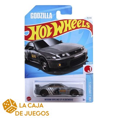 HOTWHEELS BÁSICO NISSAN SKYLINE GTR BCNR33 1