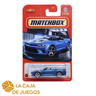 MATCHBOX BÁSICO 16 CHEVY CAMARO CONVERTIBLE