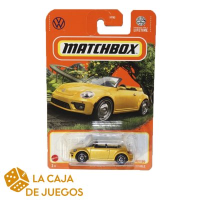 MATCHBOX BÁSICO 2019 VOLKSWAGEN BEETLE CONVERTIBLE
