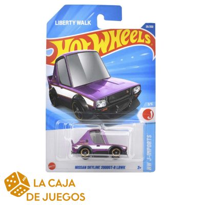 HOTWHEELS BÁSICO NISSAN SKYLINE 2000GT-R LBWK 2