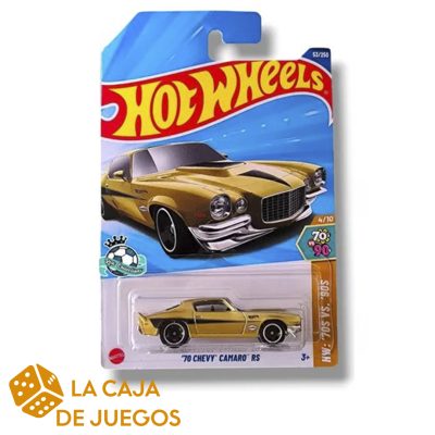 HOTWHEELS BÁSICO 70 CHEVY CAMARO RS