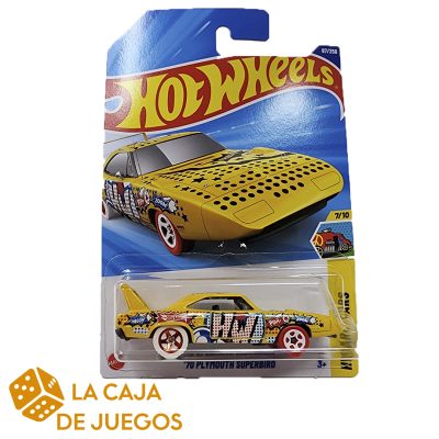 HOTWHEELS BÁSICO 70 PLYMOUTH SUPERBIRD