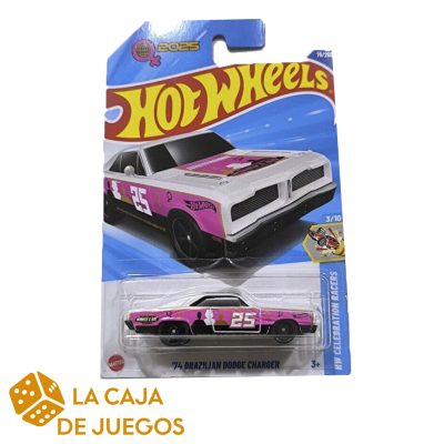HOTWHEELS BÁSICO 74 BRAZILIAN DODGE CHARGER