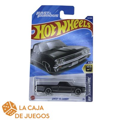 HOTWHEELS BÁSICO SCREEN TIME FAST AND FURIOUS CHEVY EL CAMINO
