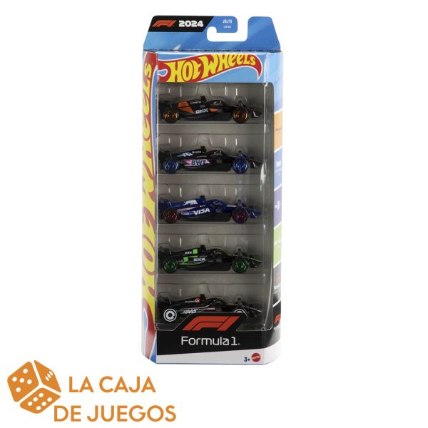 HOTWHEELS PACK 5 FORMULA 1