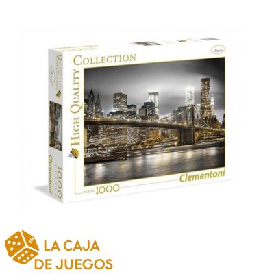 CLEMENTONI HIGH QUALITY 1000 PIEZAS NEW YORK SKYLINE
