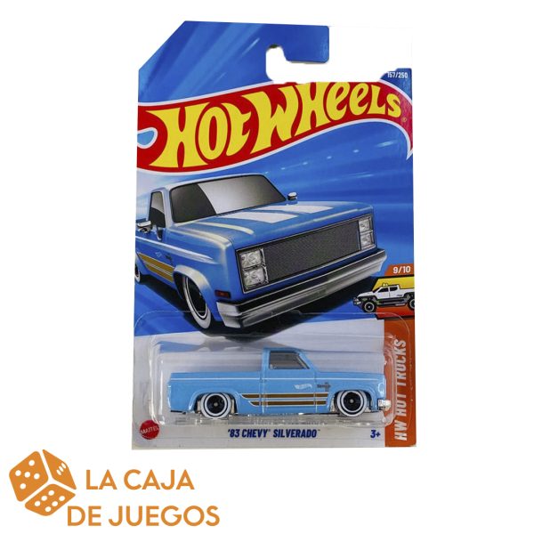 HOTWHEELS BÁSICO CAMIONETA 83 CHEVY SILVERADO 2