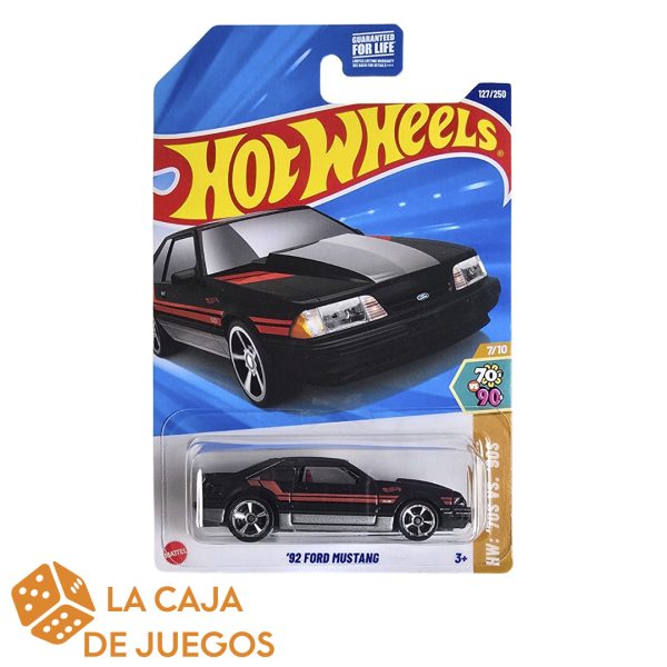 HOTWHEELS BÁSICO 92 FORD MUSTANG 1