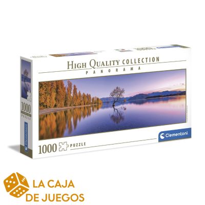 CLEMENTONI HIGH QUALITY 1000 PIEZAS PANORAMA LAKE WANAKA TREE