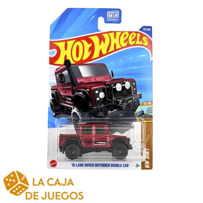 HOTWHEELS BÁSICO 15 LANDROVER DEFENDER DOUBLE CAB