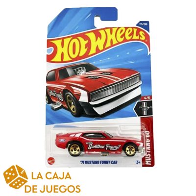 HOTWHEELS BÁSICO 71 MUSTANG FUNNY CAR