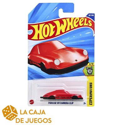 HOTWHEELS BÁSICO PORSCHE 911 CARRERA CLIP