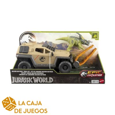 JURASSIC WORLD MISSION MAYHEM TRUCK SET