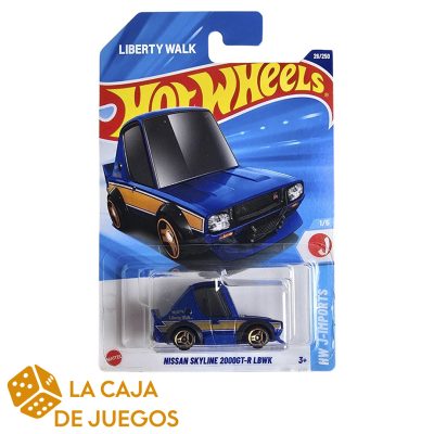 HOTWHEELS BÁSICO NISSAN SKYLINE 2000GT-R LBWK 3