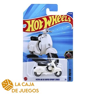 HOTWHEELS BÁSICO MOTO VESPA 90SS SUPER SPRINT (1966)