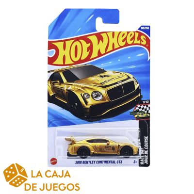 HOTWHEELS BÁSICO 2018 BENTLEY CONTINENTAL GT3 3