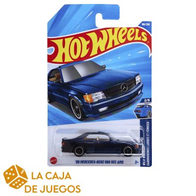 HOTWHEELS BÁSICO 89 MERCEDES BENZ 560 SEC AMG