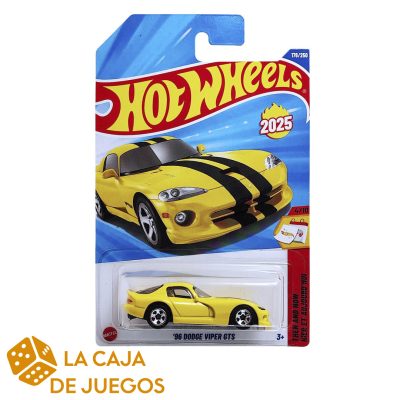 HOTWHEELS BÁSICO 96 DODGE VIPER GTS 1