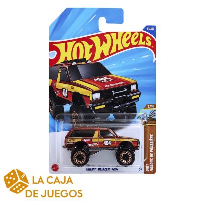 HOTWHEELS BÁSICO CHEVY BLAZER 4X4