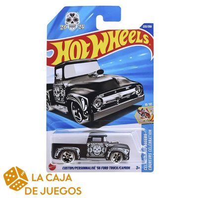 HOTWHEELS BÁSICO CAMIONETA CUSTOM 56 FORD TRUCK