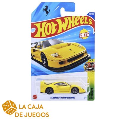 HOTWHEELS BÁSICO FERRARI F40 COMPETIZIONE