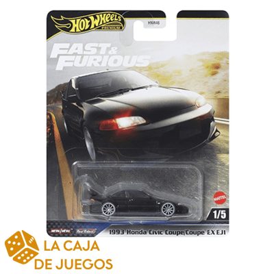 HOTWHEELS PREMIUM FAST AND FURIOUS 1993 HONDA CIVIC COUPE