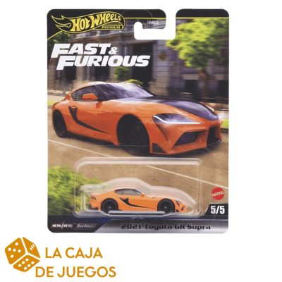 HOTWHEELS PREMIUM FAST AND FURIOUS 2021 TOYOTA GR SUPRA