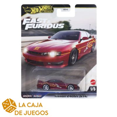HOTWHEELS PREMIUM FAST AND FURIOUS NISSAN 240SX