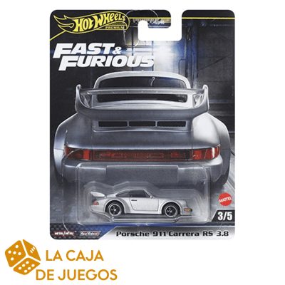 HOTWHEELS PREMIUM FAST AND FURIOUS PORSCHE 911 CARRERA RS 38
