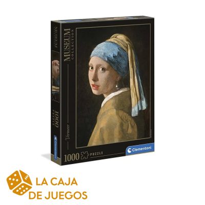 CLEMENTONI MUSEUM 1000 PIEZAS LA CHICA DE LA PERLA