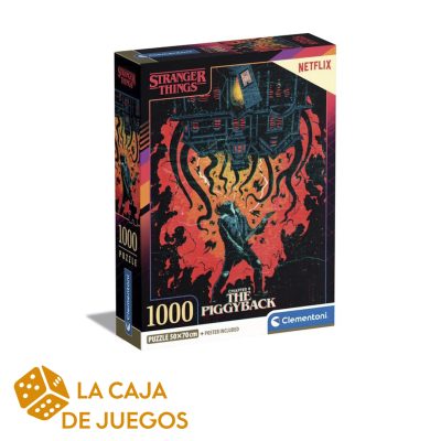CLEMENTONI STRANGER THINGS 1000 PIEZAS THE PIGGYBACK