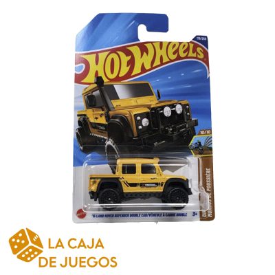HOTWHEELS BÁSICO 15 LAND ROVER DEFENDER DOUBLE CAB
