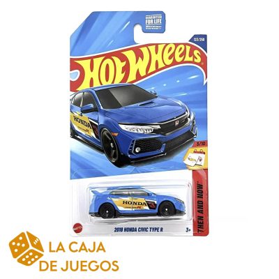 HOTWHEELS BÁSICO 2018 HONDA CIVIC TYPE R
