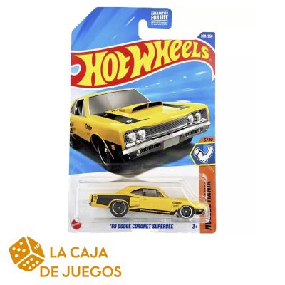 HOTWHEELS BÁSICO 69 DODGE CORNET SUPERBEE