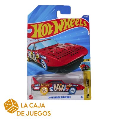 HOTWHEELS BÁSICO 70 PLYMOUTH SUPERBIRD 1
