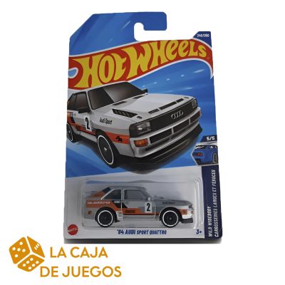 HOTWHEELS BÁSICO 84 AUDI SPORT QUATTRO