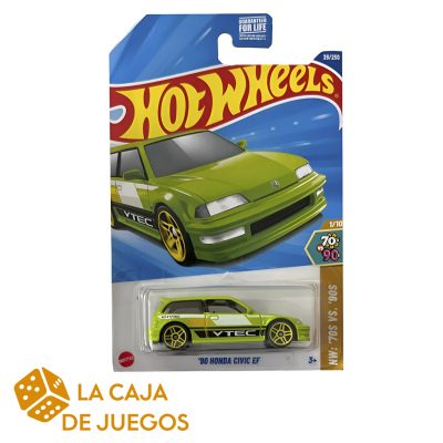 HOTWHEELS BÁSICO 90 HONDA CIVIC EF 1