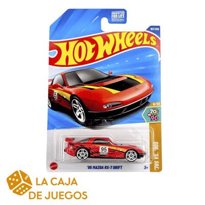 HOTWHEELS BÁSICO 95 MAZDA RX-7 DRIFT 1