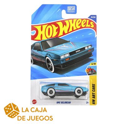 HOTWHEELS BÁSICO DMC DELOREAN 5
