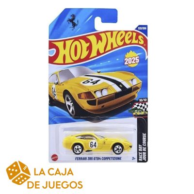 HOTWHEELS BÁSICO FERRARI 365 GTB COMPETIZIONE