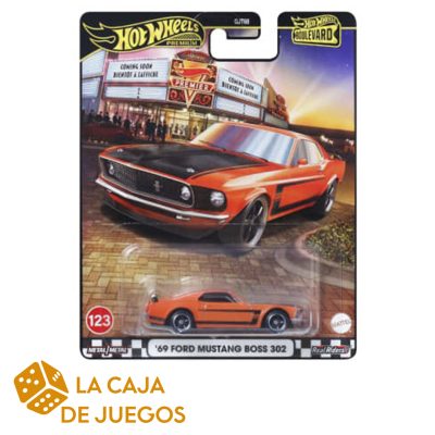 HOTWHEELS PREMIUM 69 FORD MUSTANG BOSS