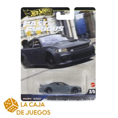 HOTWHEELS PREMIUM FAST AND FURIOUS 2020 DODGE CHARGER HELLCAT