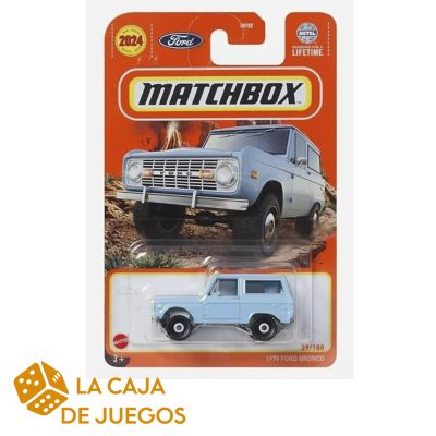 MATCHBOX BÁSICO 1970 FORD BRONCO