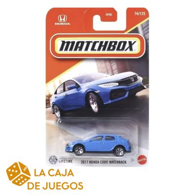 MATCHBOX BÁSICO 2017 HONDA CIVIC HATCHBACK